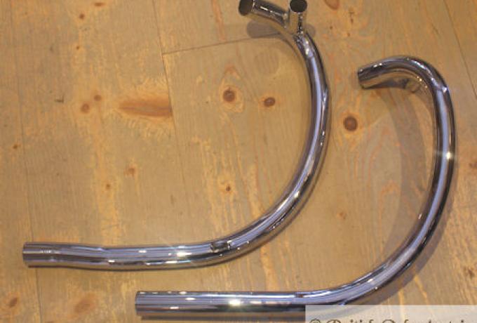 BSA A65 Exhaust Pipes Pair balanced