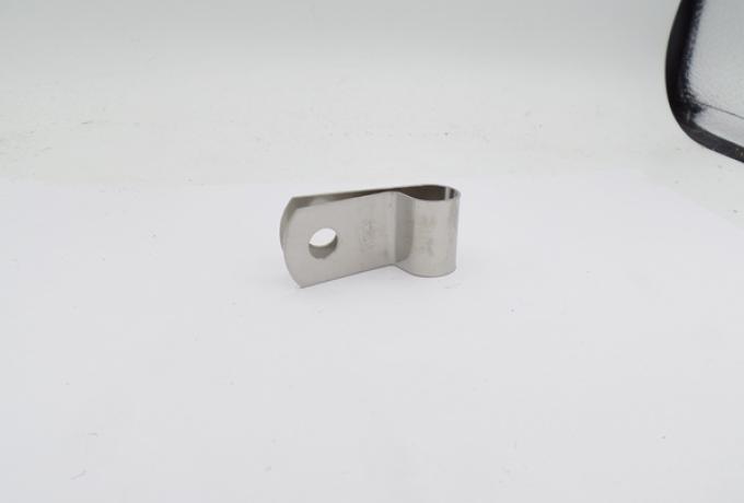 Velocette Clip für Öltank Entlüftungsschlauch Niro