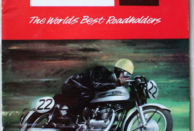 Norton 1963 "The Worlds Best Roadholders" Brochure
