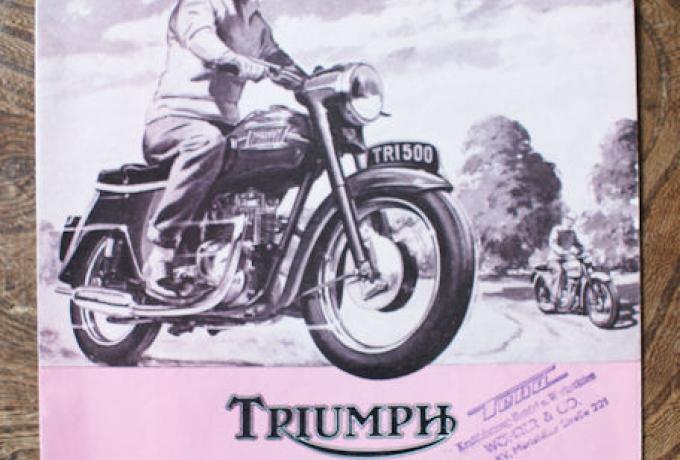Triumph, The Best Motorcycle in the World, Prospekt