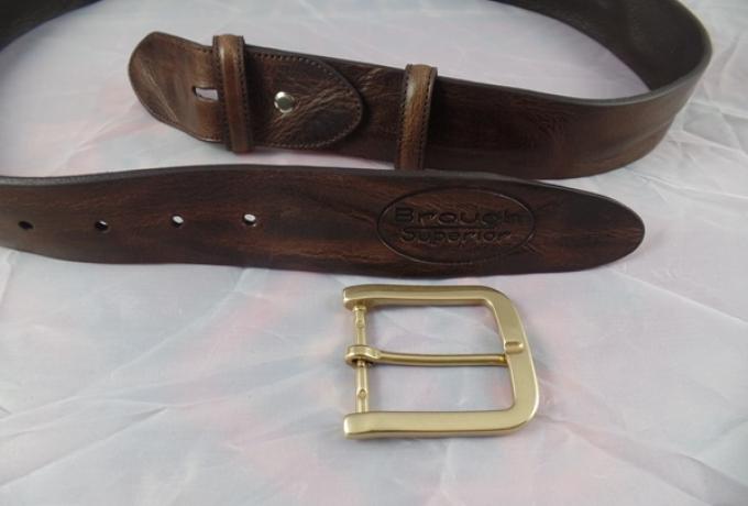 Brough Superior Leather Belt