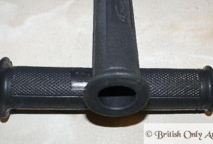 Triumph Lenkergummi mit Logo 25mm x 158mm lang /Paar