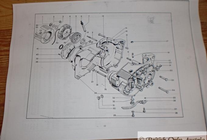 BSA Spares 1967, Copy, A65 Lightning, A65 Hornet, A65 Spitfire Mk. II Special, A65 Thunderbolt, A50 