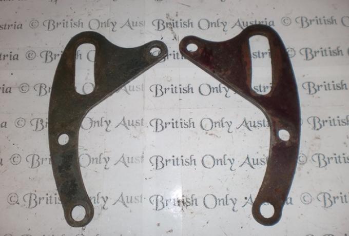 Triumph Gearbox ajusting plates. Holder / Pair used
