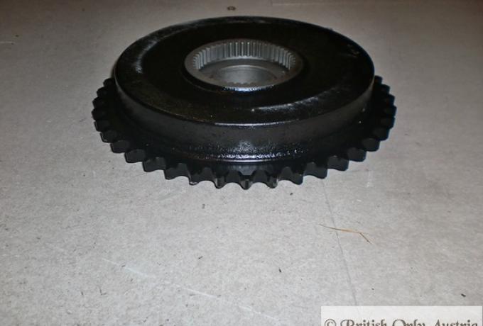 Triumph QD Kettenrad/Bremstrommel hinten 43Z