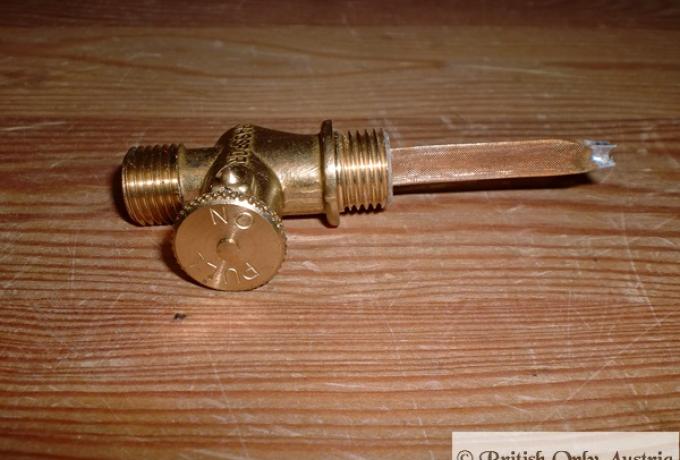 Petrol Tap 1/4" x 1/4" Push-on