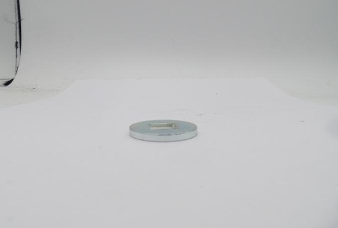 Velocette Square Hole Washer for Footrest Bar