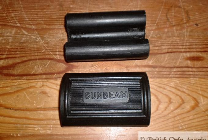 Sunbeam Footrest Pedal Rubbers /Pair