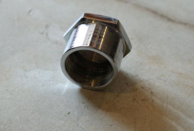 AJS/Matchless.  Steering Head Dome Cap Nut