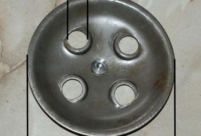 BSA Clutch Pressure Plate A10 4 Spring 