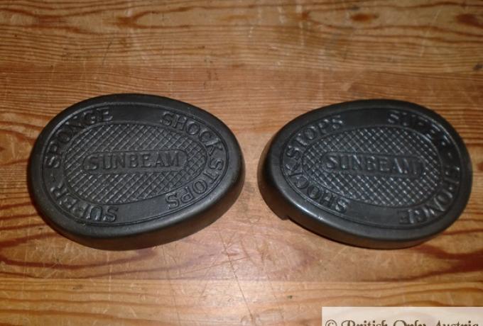 Sunbeam Kniegummi oval  mit Ausschnitt /Paar 