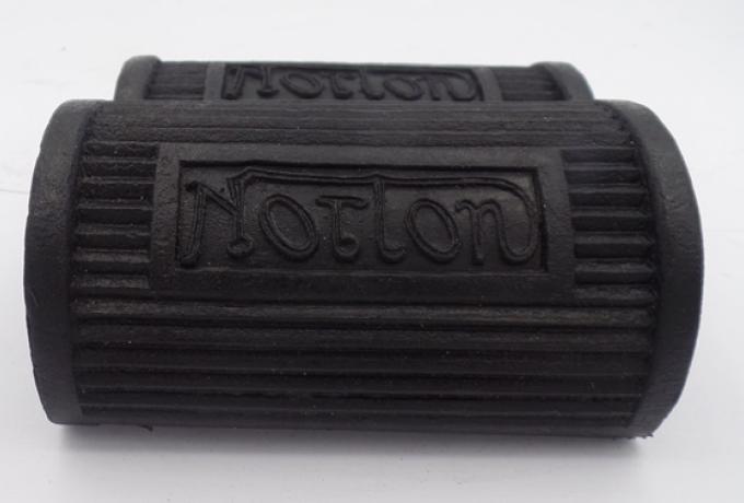 Norton Footrest Rubbers, pedal type 1920 style / Pair