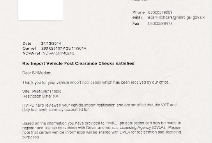 Triumph T100R Daytona 1972. 500cc