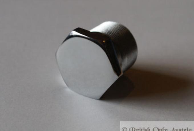 Norton Fork Top Nut chromed 20TPI x 1"