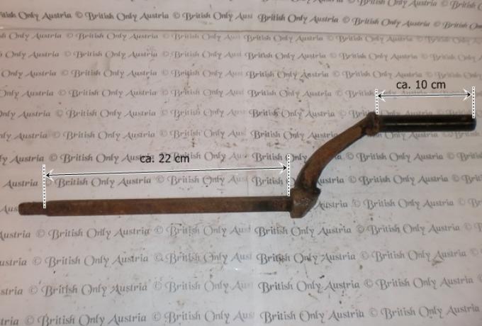 Ajs/Matchless. Footrest used