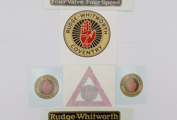 Rudge-Whitworth Transfer Set 1923/1927