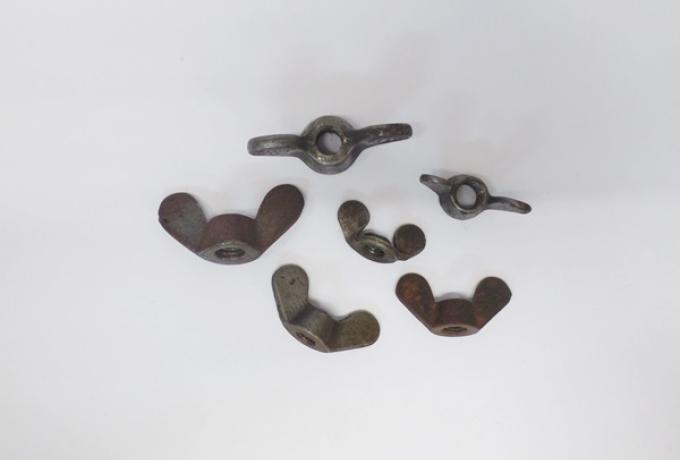 Flügelmuttern Set Neu und NOS