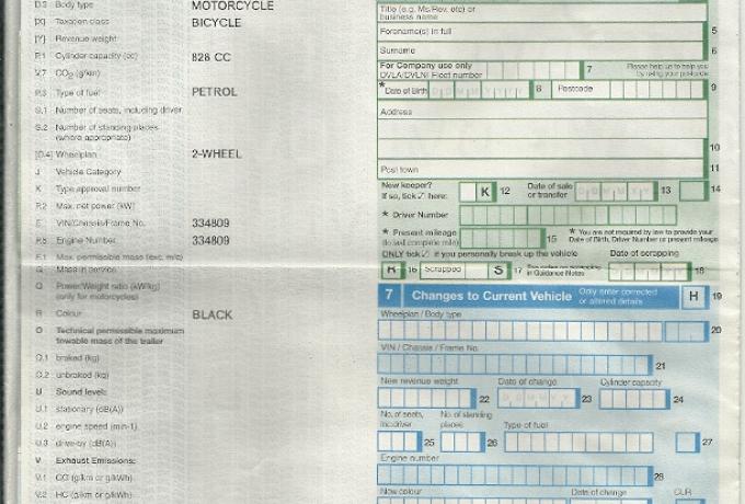 Norton Commando 850cc MK3 1976