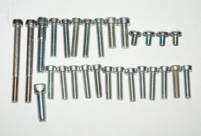 Triumph 650ccm Deckelschrauben Satz 1971-72 