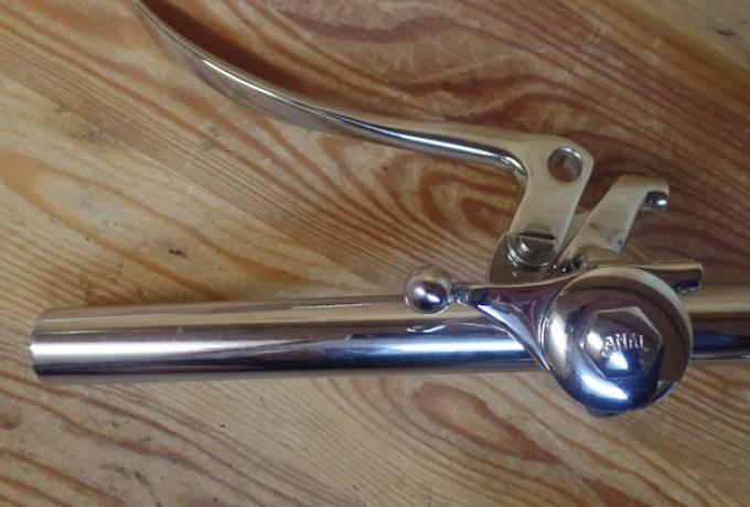 Clutch Lever with Magneto Lever and Brake Lever with Air Lever 22 mm - 7/8" Pair Amal Type