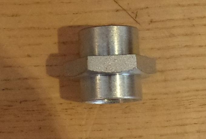 Norton Mutter zwischen Gabelbrücke