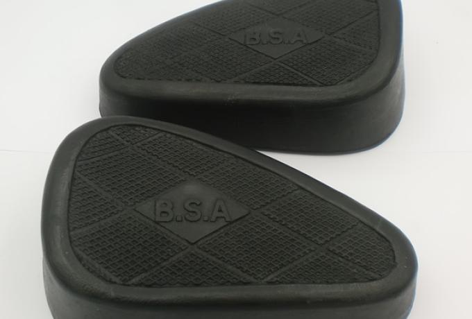 BSA Kniegummi 3 Loch /Paar mit Logo
