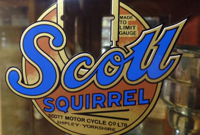 Scott Limit Gauge Squirrel Aufkleber 1929
