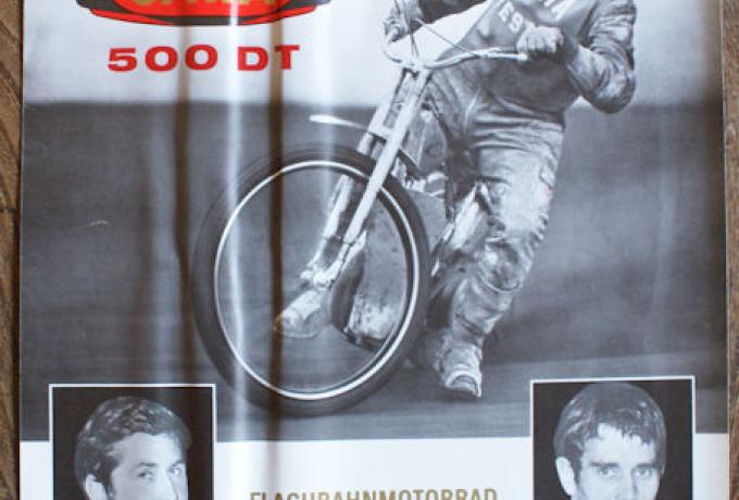Jawa 500DT Flachbahnmotorrad, Brochure