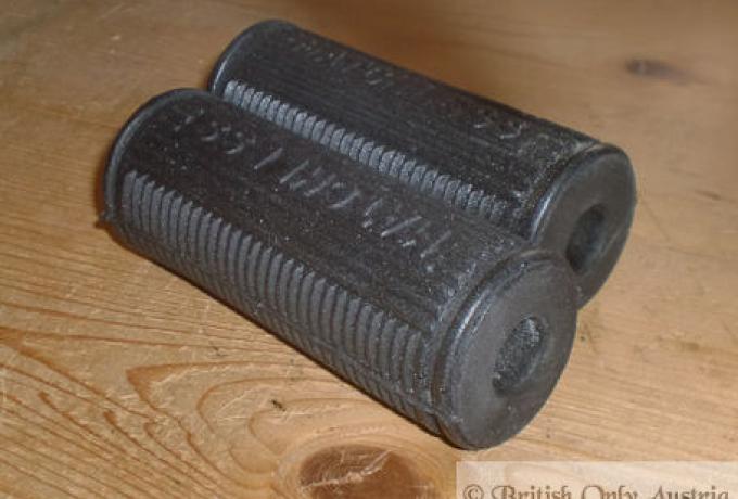 Matchless Footrest Rubbers open end /Pair