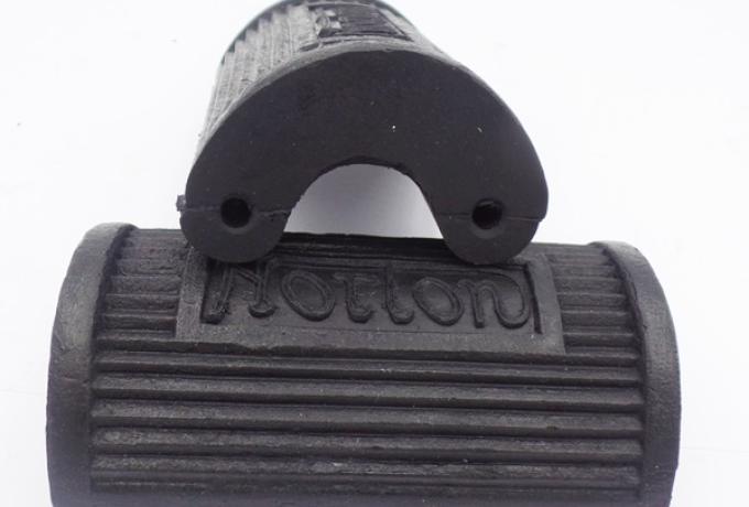 Norton Footrest Rubbers, pedal type 1920 style / Pair