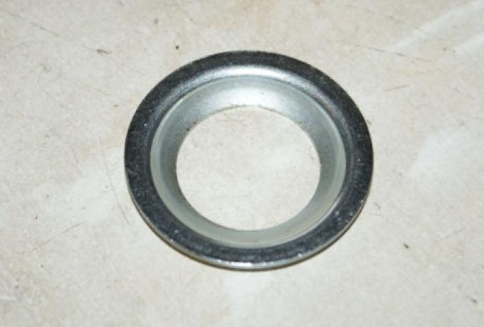 Velocette Haltering/Scheibe f. Schmierung hintere Nabe  