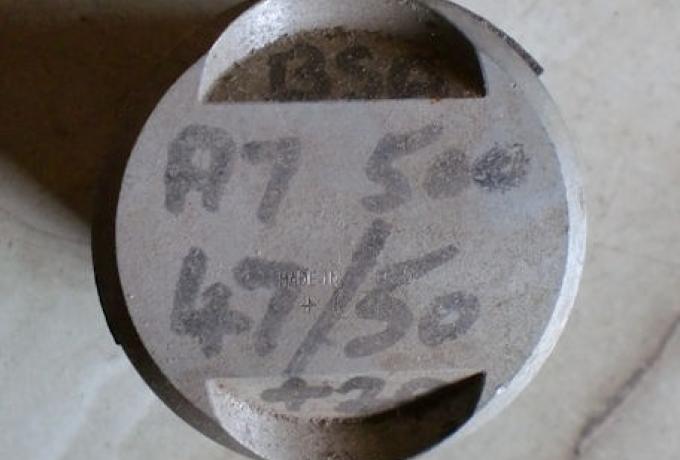 BSA A7 Piston used 500cc 1947/50 62.4mm +20