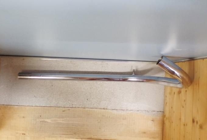 AJS/Matchless Exhaust Pipe 1 1/2" pre 1955 RHS NOS