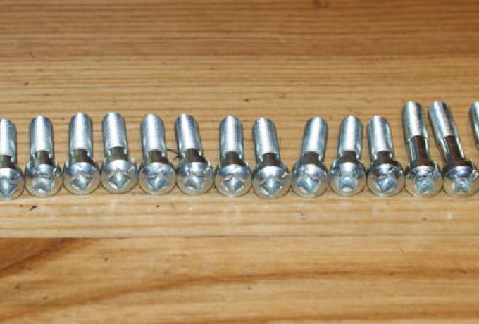 Triumph Motor/Deckelschrauben Satz BSF 1963-68