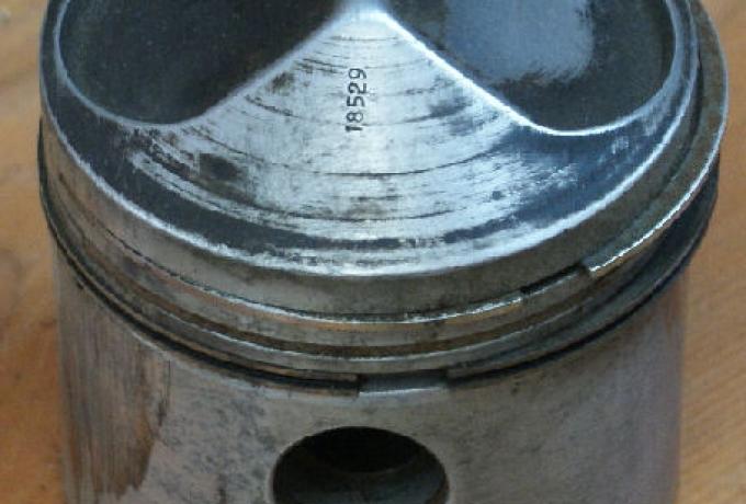 Piston used +60.  Bsa A10 racing