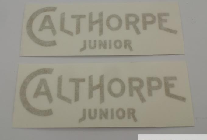 Calthorpe Junior Tankaufkleber gold / Paar