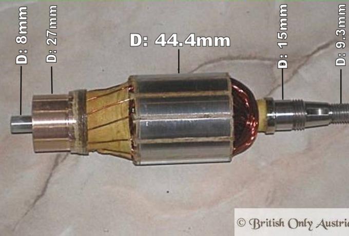 AJS/Matchless/BSA Dynamo Armature 6 V  40/48W