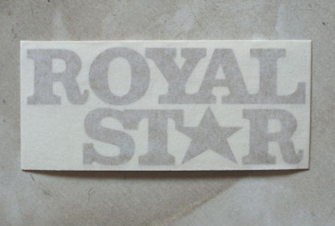 BSA Royal Star, Aufkleber späte 1970