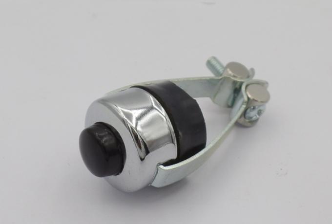 Horn/Stop Switch with black button f. 7/8" handlebars