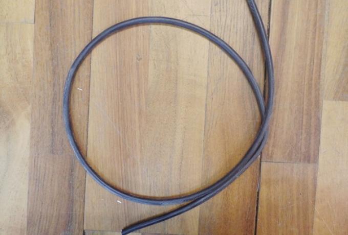Silicone/Copper HT Lead/Cable 7 mm black-1m