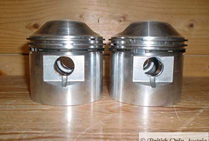 Triumph Pistons Unit 650 ccm T120/TR6 +60 /Pair