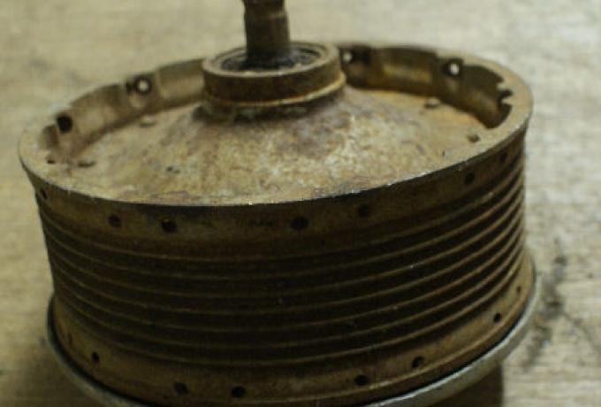Triumph Front Wheel Hub and Plate used
