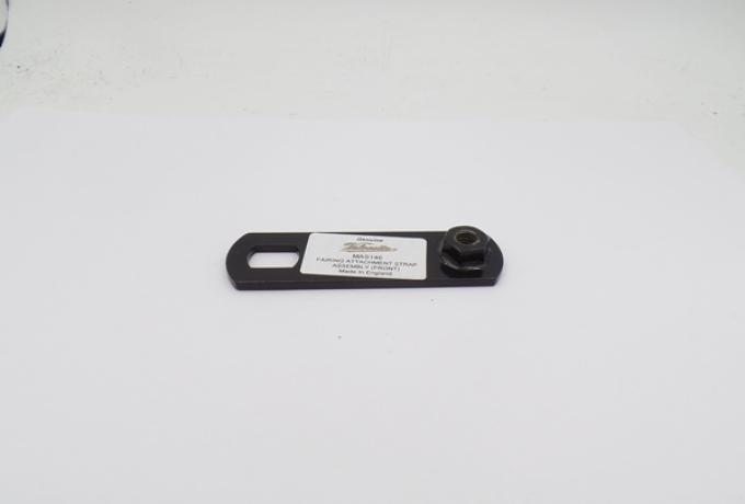 Velocette Fairing Attachment Strap Assembly Front