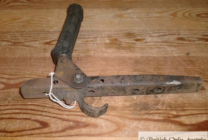 Folding Footrest, used. Rear.