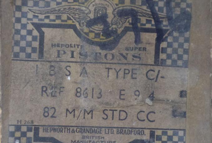 Bsa M20 Kolben. STD 82mm. nos. 1937-54 Hepolite