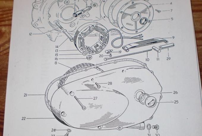 Triumph Replacement Parts Catalogue No.5, Kopie