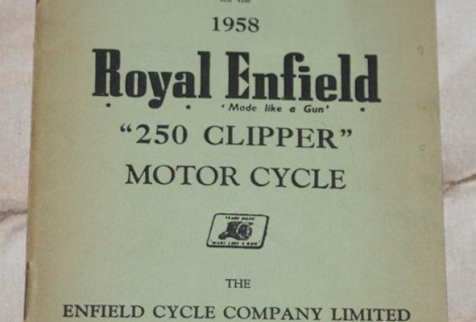 Spare and replacement parts for the 1958 Royal Enfield 