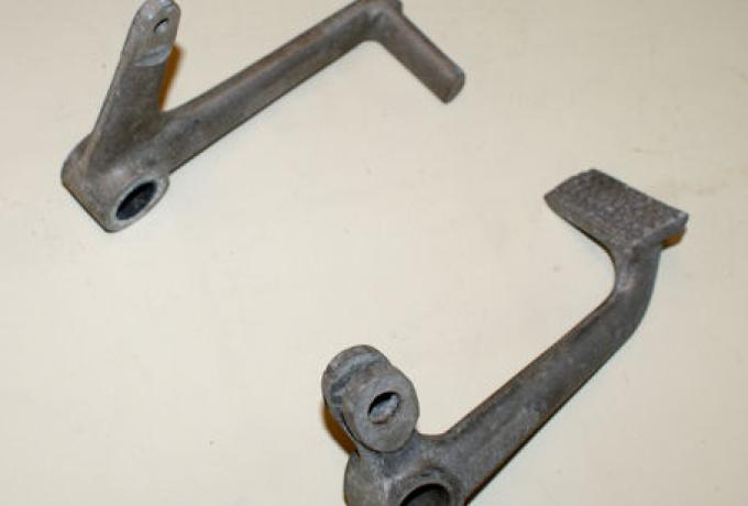 Brems-u.Schalthebel für Rennmaschinen Alu