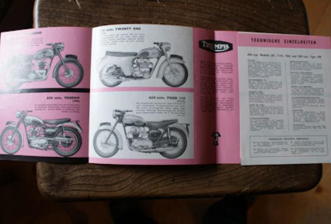 Triumph, The Best Motorcycle in the World, Prospekt