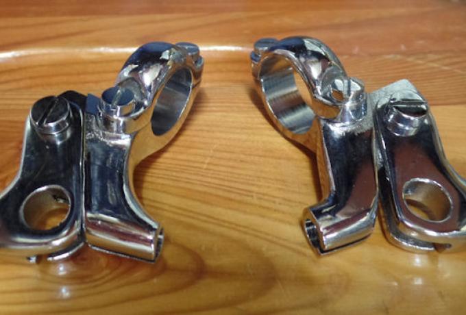 Brough Superior / Norton Brake and Clutch Lever 7/8" - 22mm / Pair Amal Type